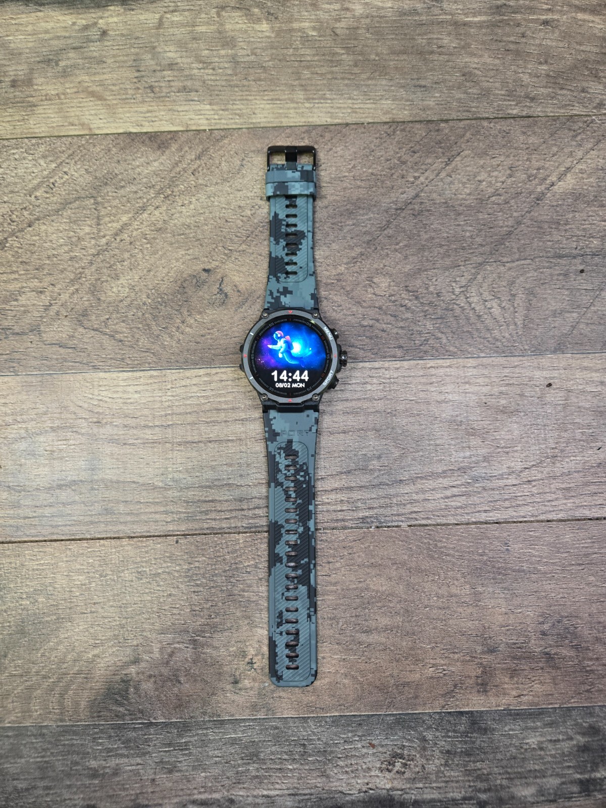 HM09 Black Gray Heart Rate & Sleep Monitor Bluetooth Smartwatch