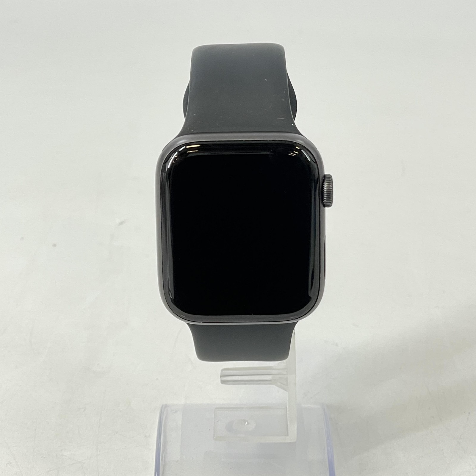 Apple Watch (Series 5) 44mm Grey Aluminum (LTE) w/ Black Sport – Very Good