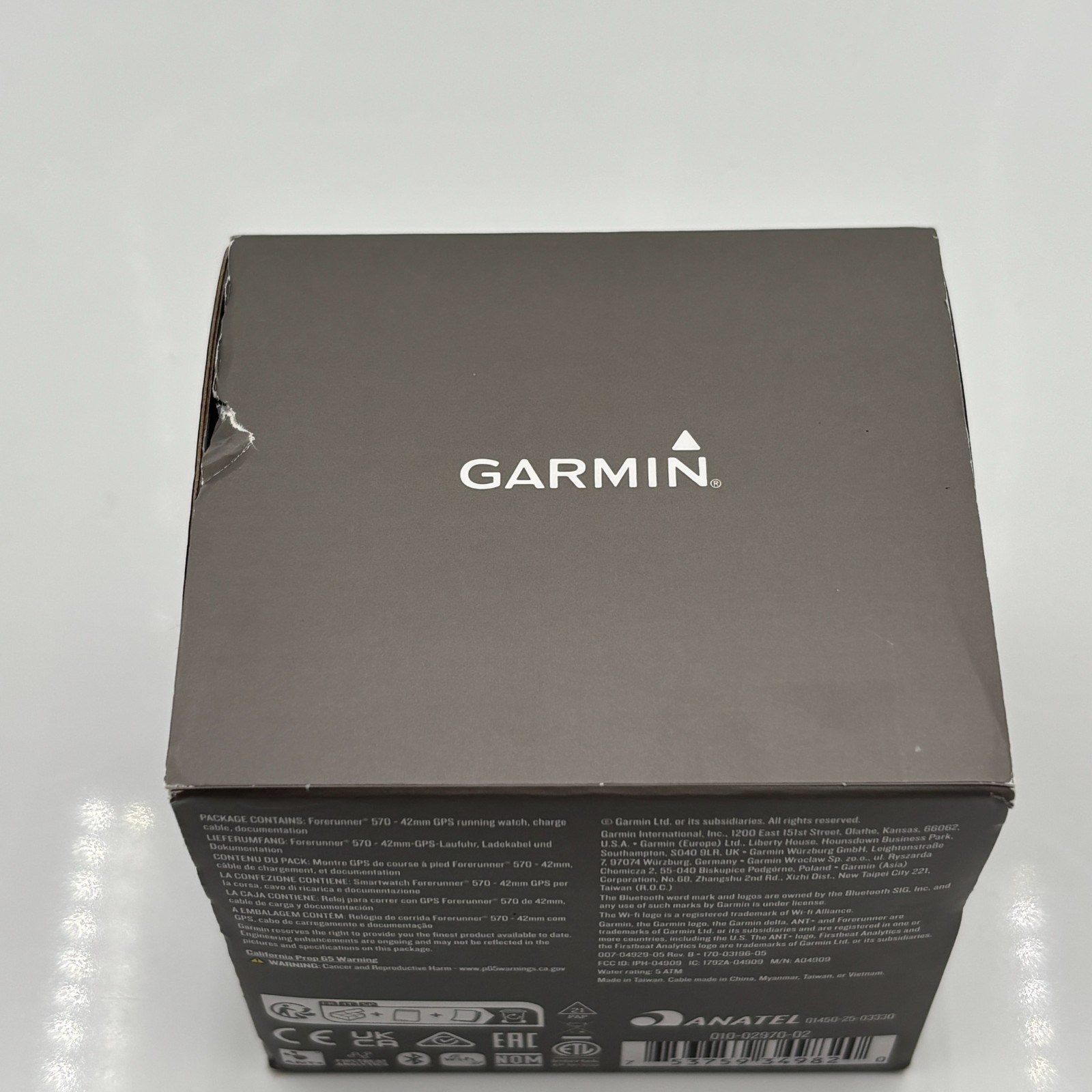 Garmin Forerunner 570 GPS 42mm Running Triathlon Watch Raspberry Aluminum New