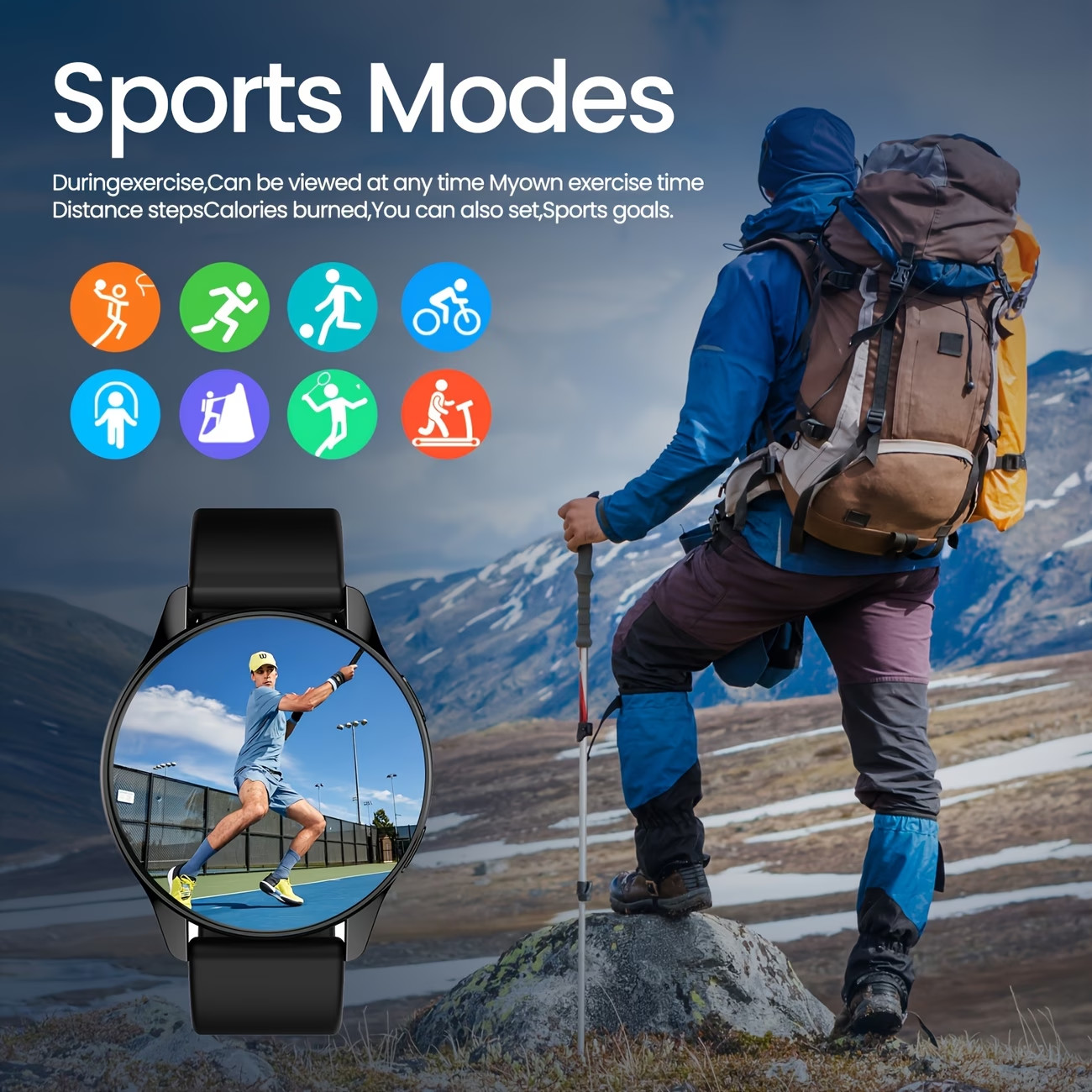 Smart Watch – 1.51″ HD Touchscreen | Bluetooth Calling | IOS & ANDROID