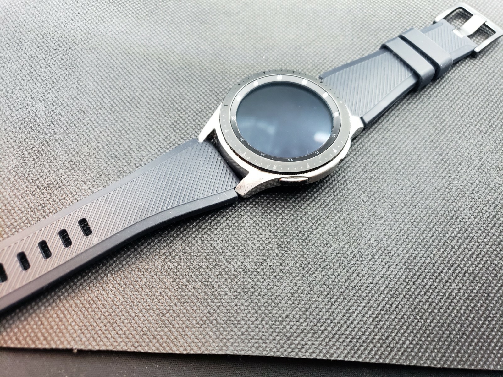 Samsung Galaxy Watch Sm-r800 46mm Silver Smartwatch Bluetooth WiFi