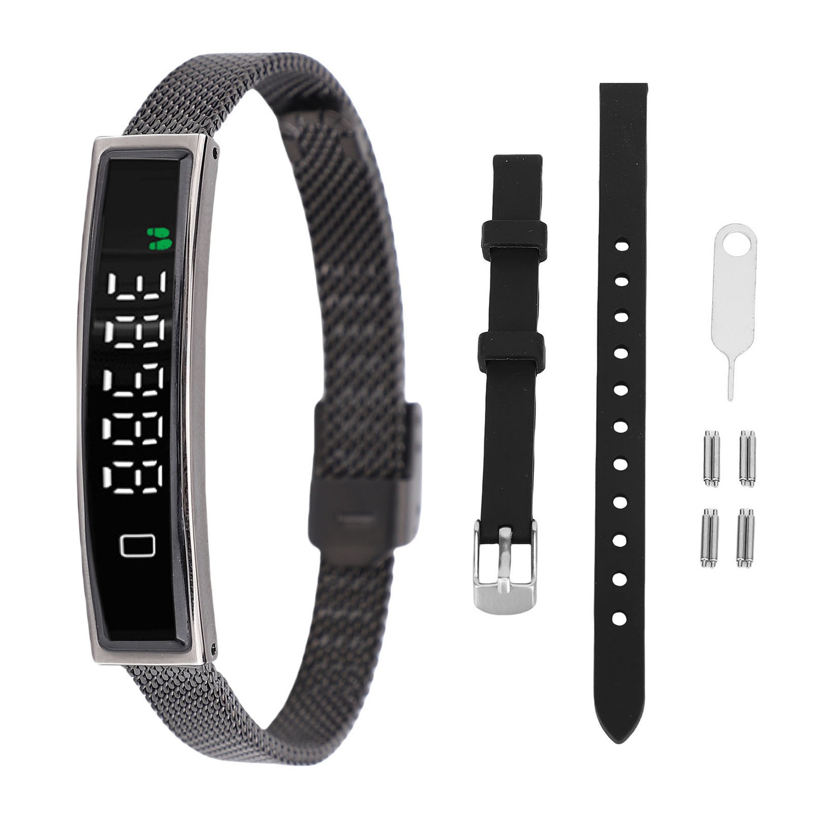 Smart Bracelet Fitness Tracker Bluetooth 5.3 Health Tracker Bracelet Water IOQW