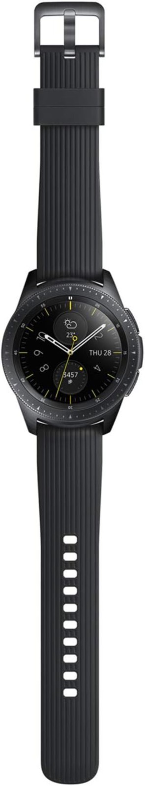20mm Silicone Sport Watch Band for Galaxy Watch 3 & 42mm – Quick Release Black