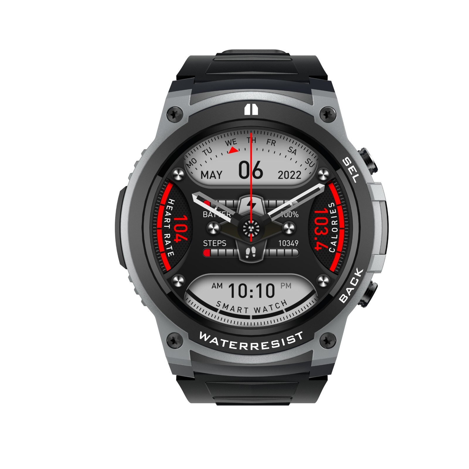 DM55 Pulse AMOLED touchscreen Smart Watch for Men Women, 1.43″ IP68 Waterproof