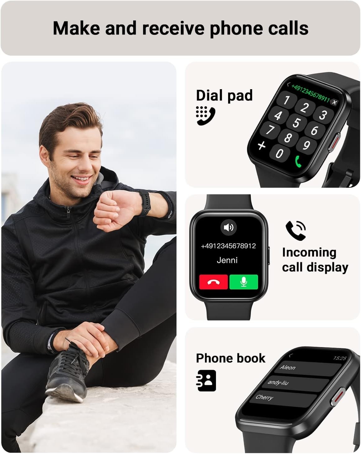 Smart Watch for Women w/ Alexa, Call Answering, Fitness Tracker Android/iPhone