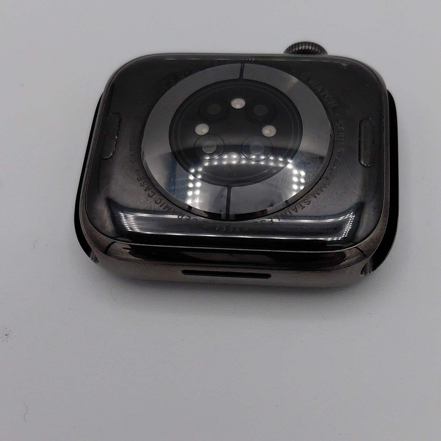 Unlocked Apple Watch Series 7 45MM Graphite Stainless Steel MKJJ3LL/A Face Only