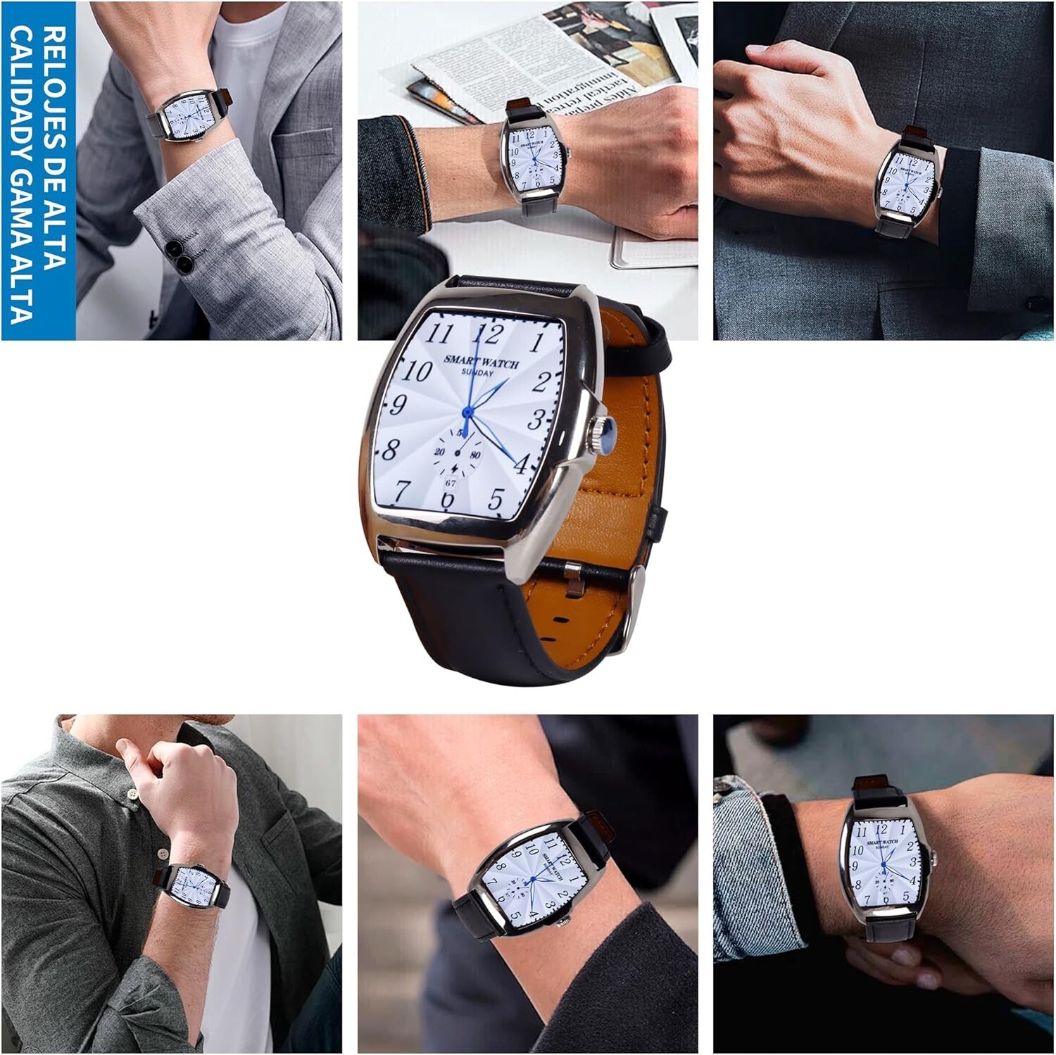 Men’s Smartwatch Fitness Tracker with Sleep Monitor Heart Rate Blood Oxygen