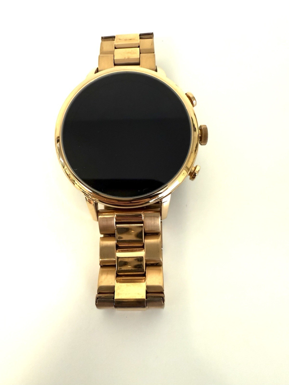 Fossil Q Venture Gen 4 Rose Gold Tone Stainless Smart Watch FTW6018