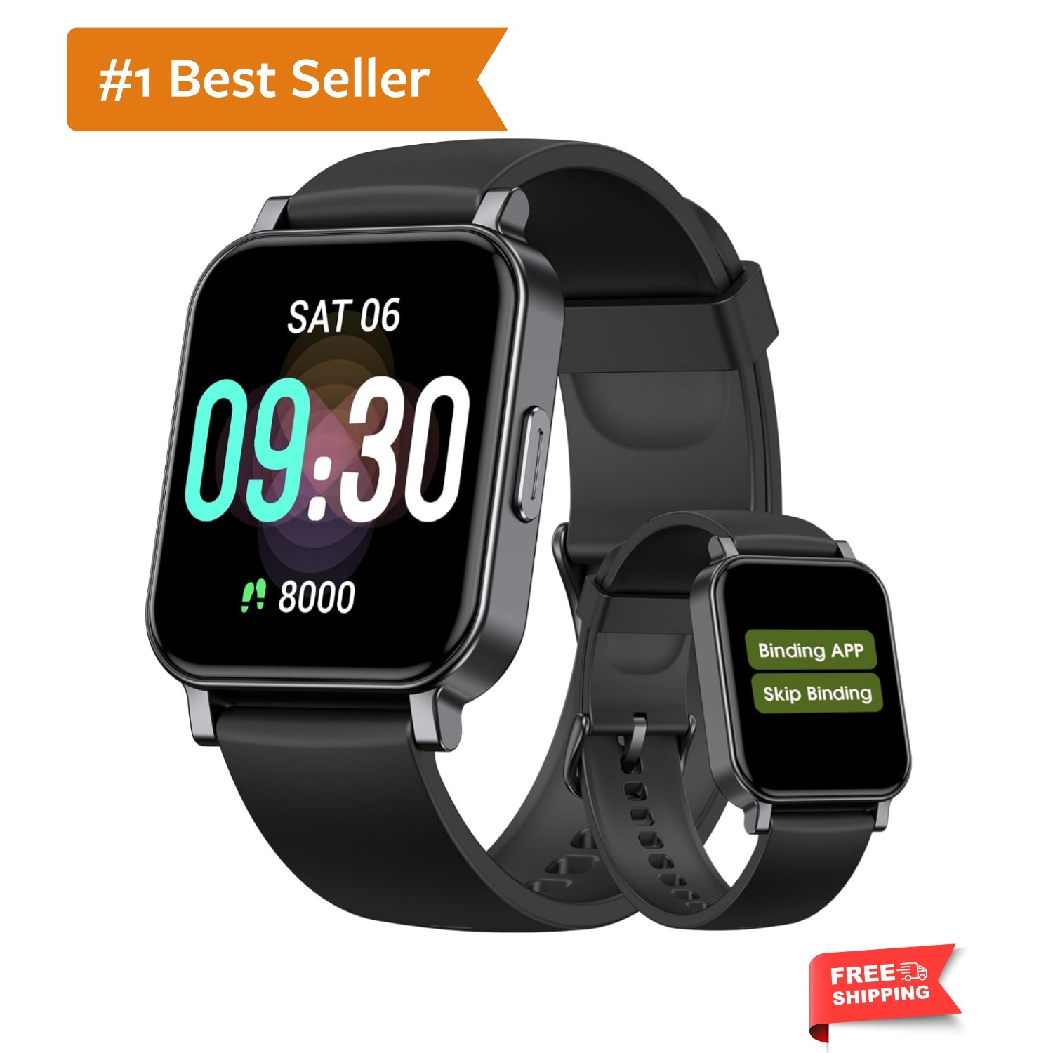 Pedometer Watch Senior Friendly No App/Phone Required, Waterproof Fitness Tra…