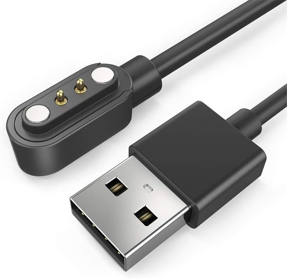 GloryFit T50 T50S T60 T70 T80 Smart Watch Charger Magnetic Charging Cord Cable 3
