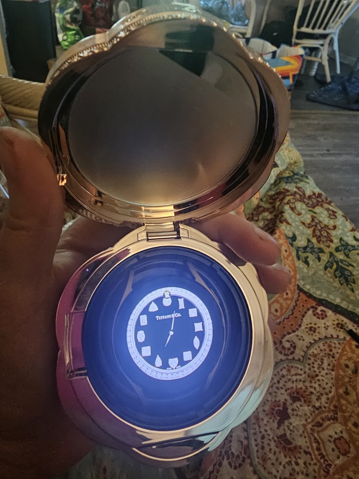 Custom Smartwatch Compact Gold Vintage Retro-Future Tech Hybrid Unique Relic 40m