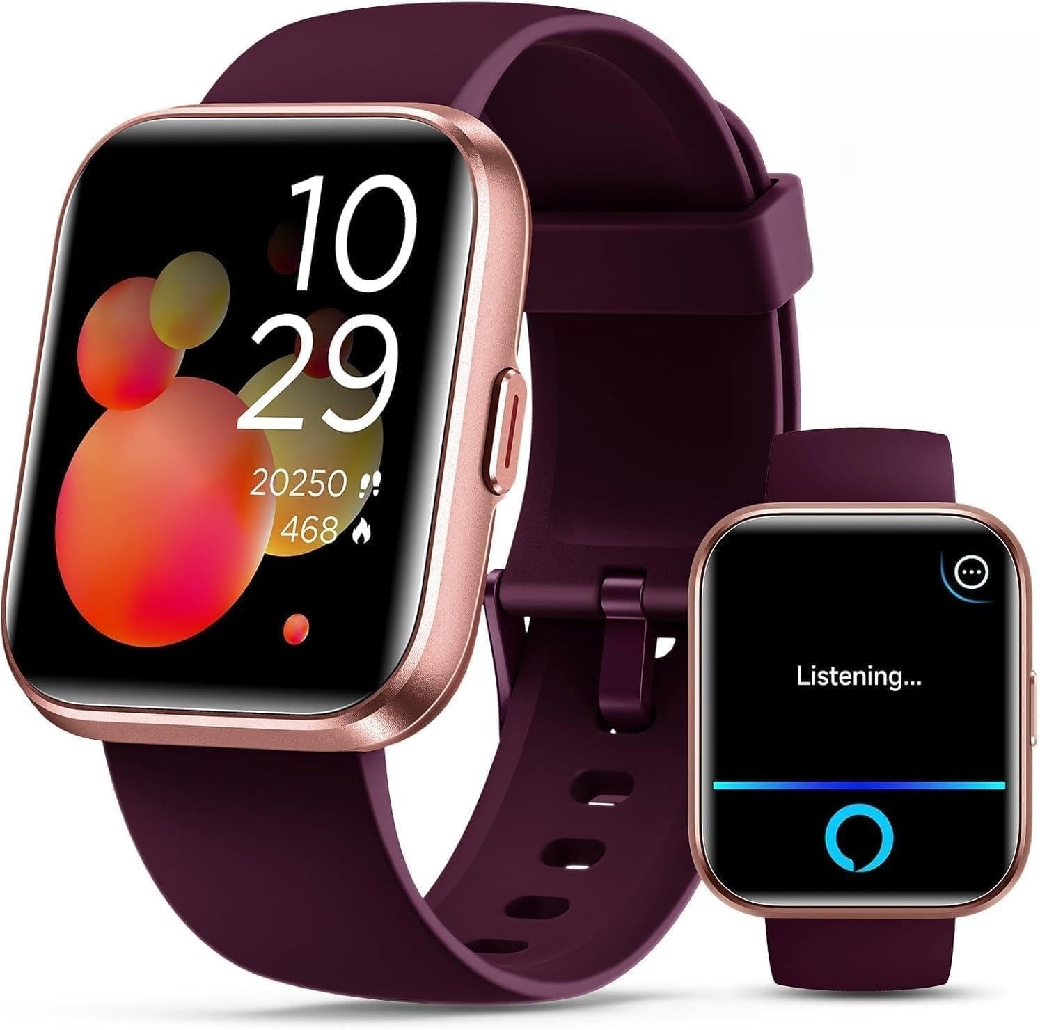 for , with Android & iPhone, 1.8” Fitness Tracker with Alexa, & Notification…