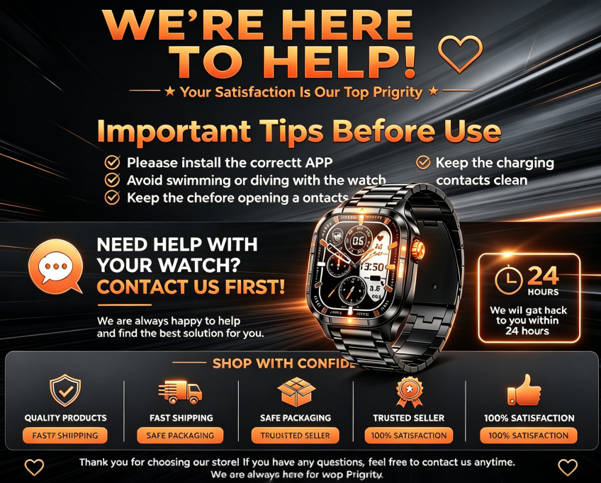 Military Smart Watch Men Bluetooth Call,2.01″HD 1000mAh 2 Straps For iOS Android