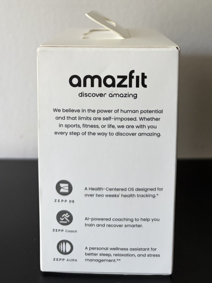 Amazfit Active 2 Premium Version 44mm Fitness Smart Watch Leather Band SEALED