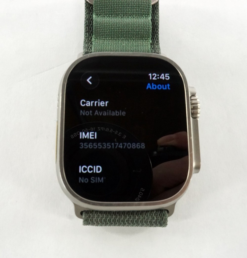 Apple Watch Ultra 49mm A2622 MQEX3LL/A LTE Green Alpine Loop