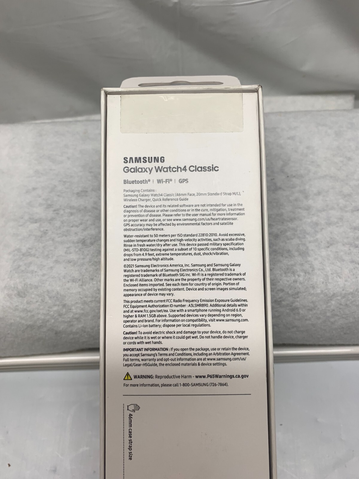 Samsung Galaxy Watch 4 Classic 46mm -Stainless Steel SM-R890 Silver*New