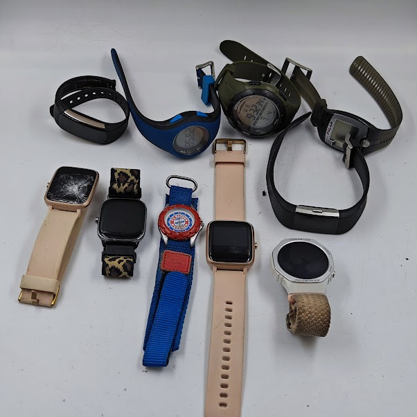 Lot of 10 Mixed Watches – Untested, Signs of Use, No Packaging