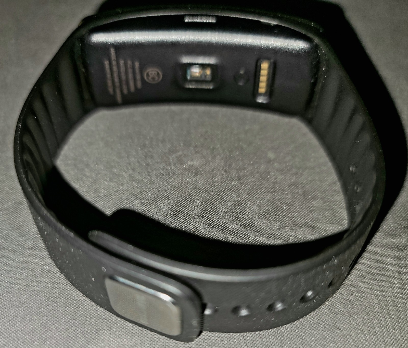 Samsung Galaxy Gear Fit Smart Watch Activity Tracker – Black (SM-R350) WORKS!