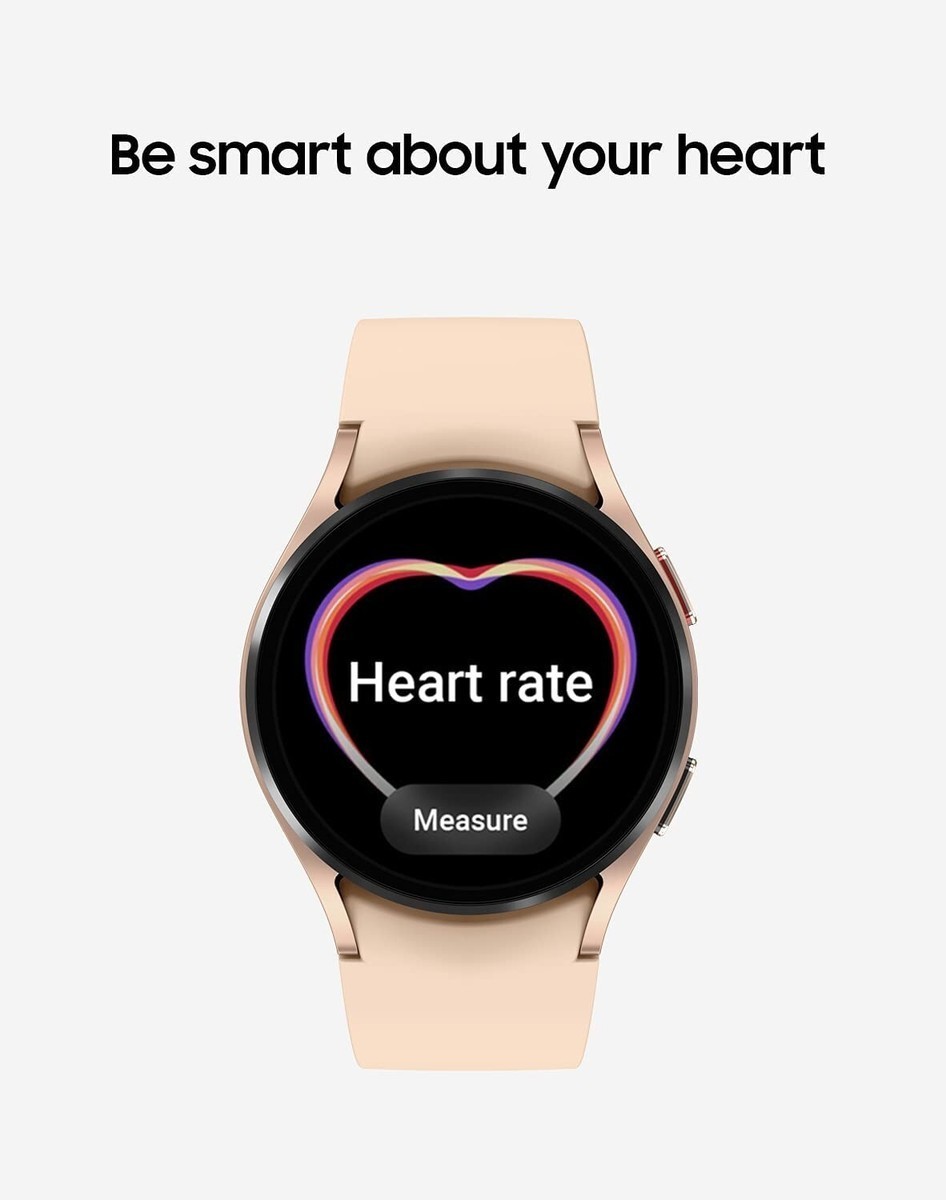 Samsung Galaxy Watch4 SM-R860 Aluminum Case with 40mm Pink Gold.