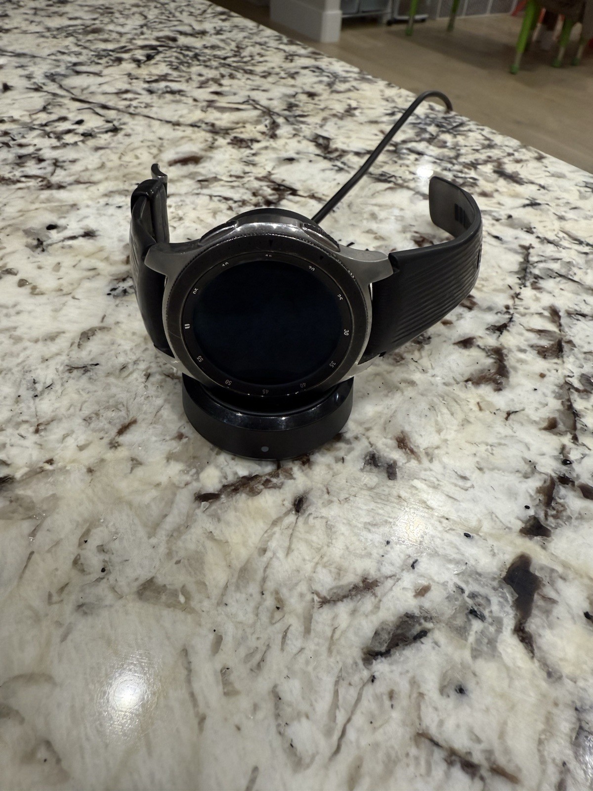 Samsung Galaxy Watch Sm-r800 46mm Silver Smartwatch Bluetooth WiFi