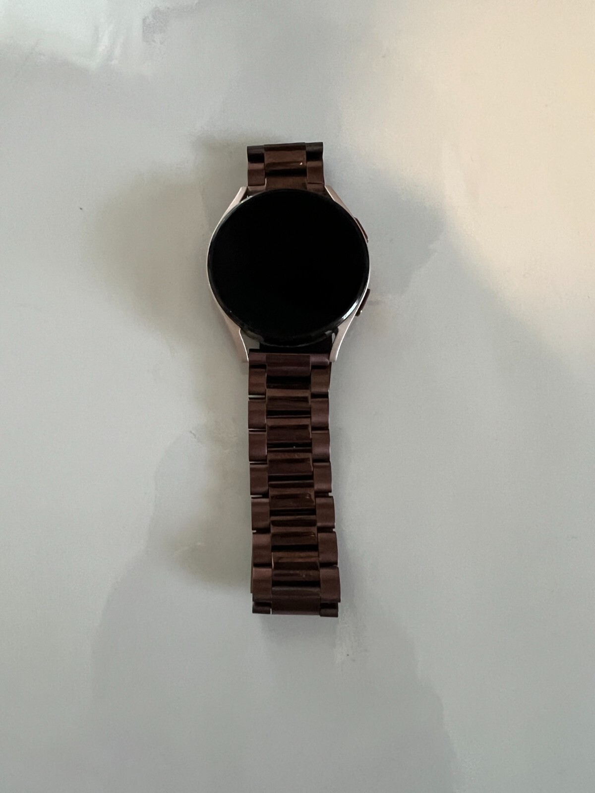 Samsung Galaxy Watch4 SM-R860 40mm Aluminum Case with Sport Band – Pink Gold…