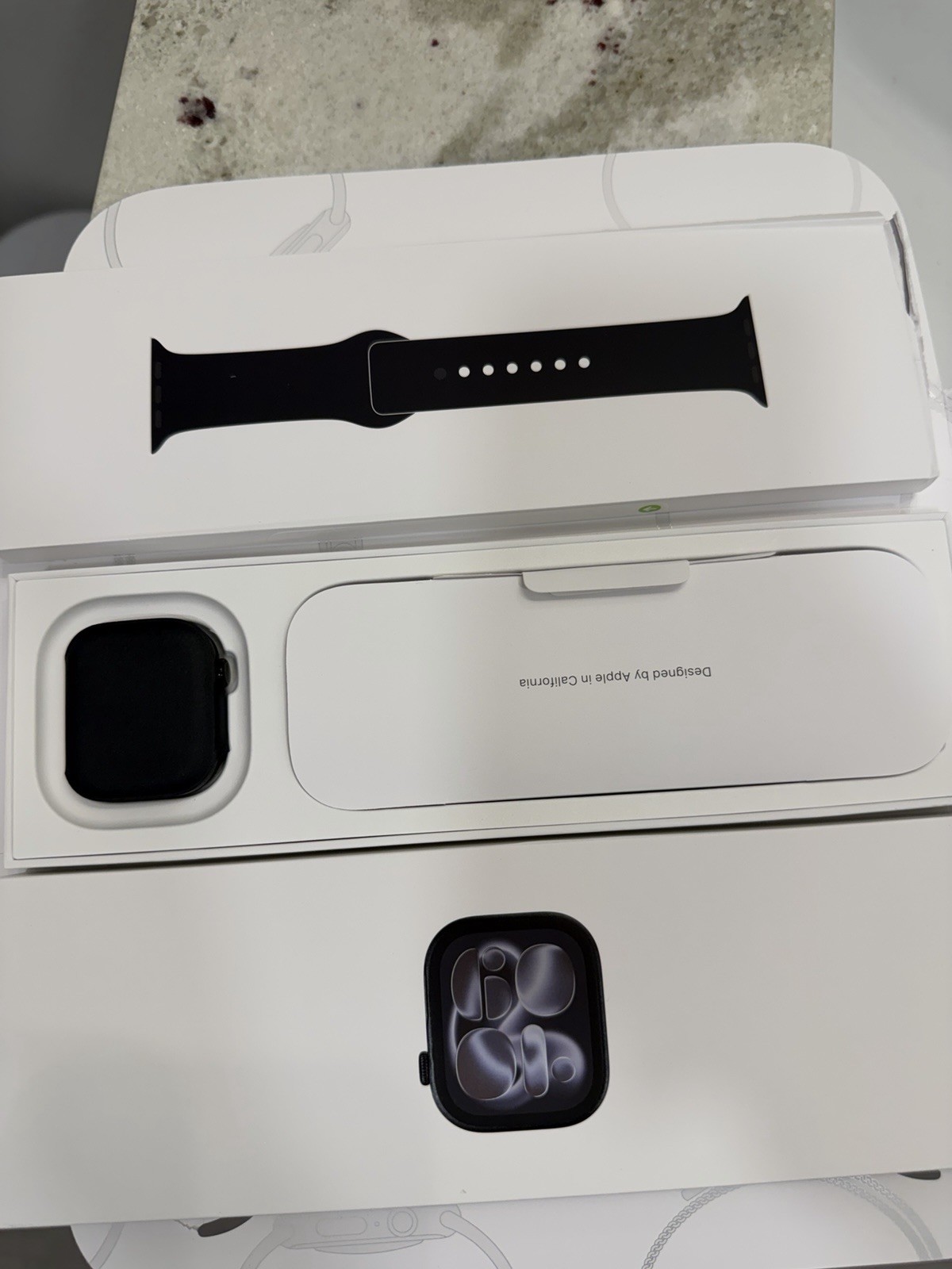 Apple Watch Series 11 42mm Black Aluminum w/ Black Band Cellular Unlocked