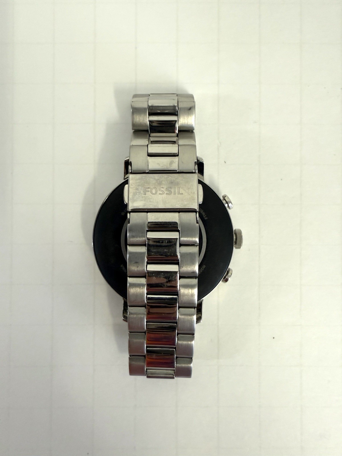 Fossil Gen 4 Digital Dial Smart Watch Stainless Steel Band FTW6017
