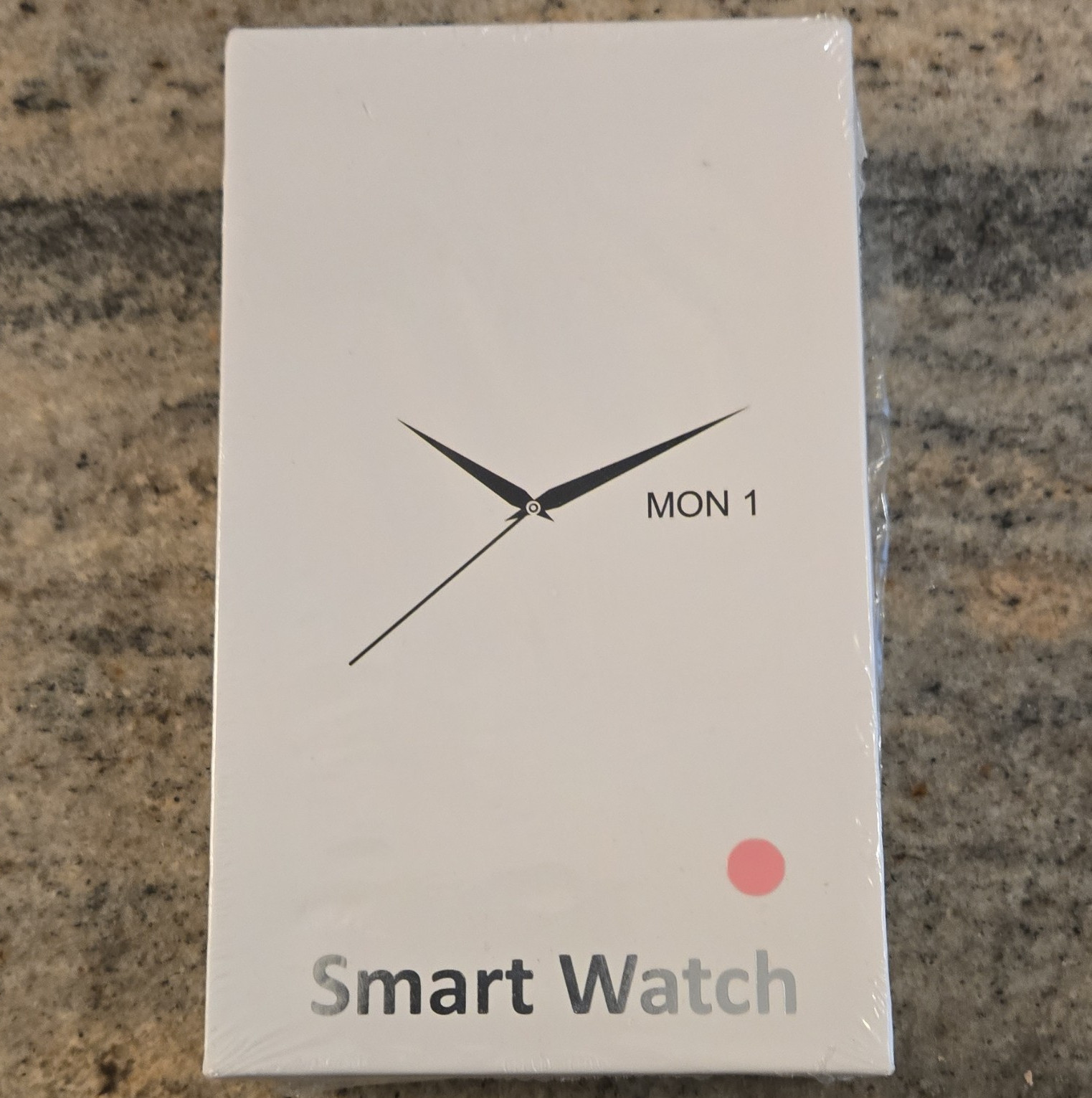 Smart Watch 41mm Pink Silicone Band Bluetooth Heart Rate Sleep Fitness iOS