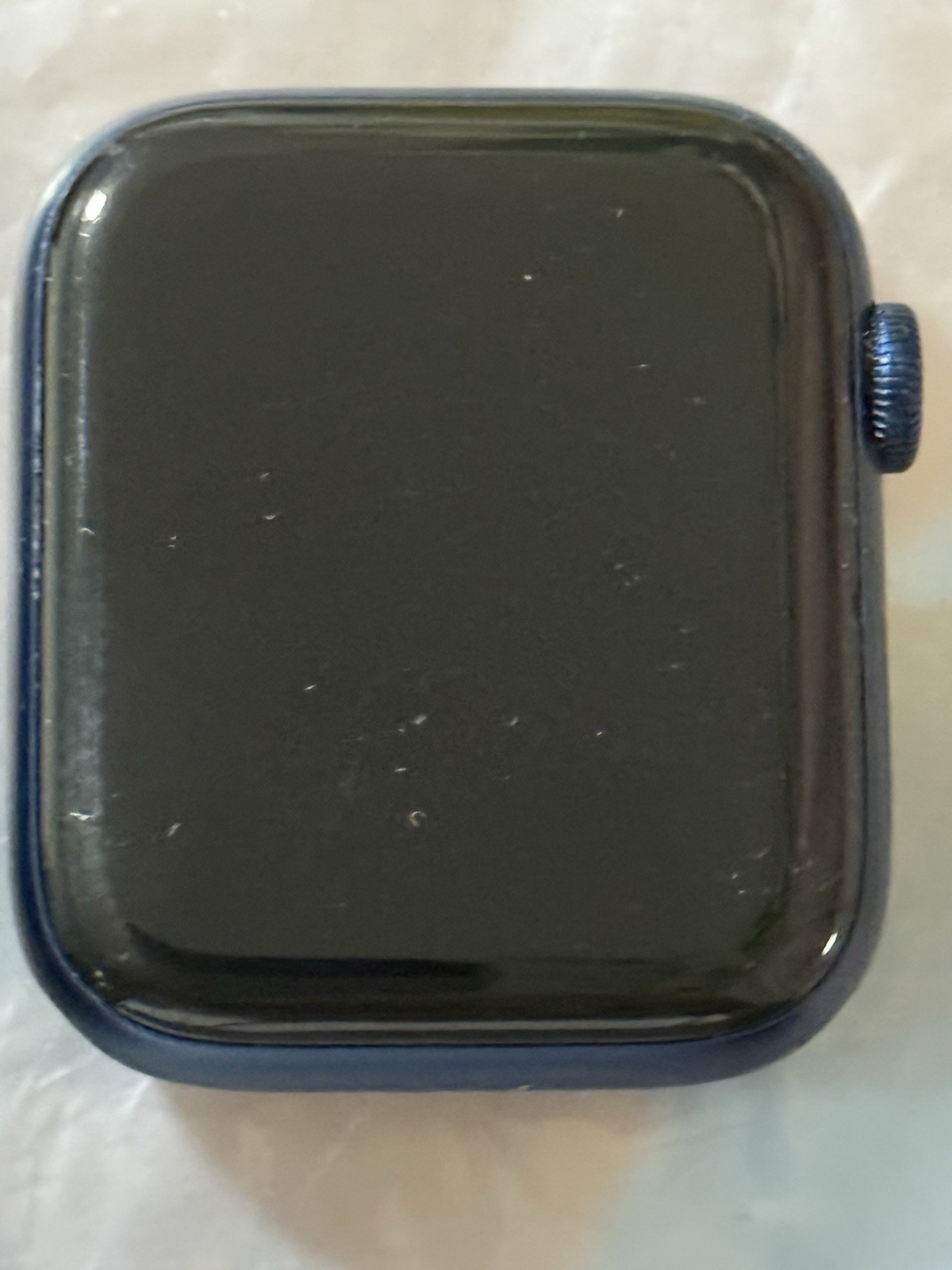 Apple Watch Series 6 44mm Blue Aluminum Case with Deep Navy Sport Band (GPS,…