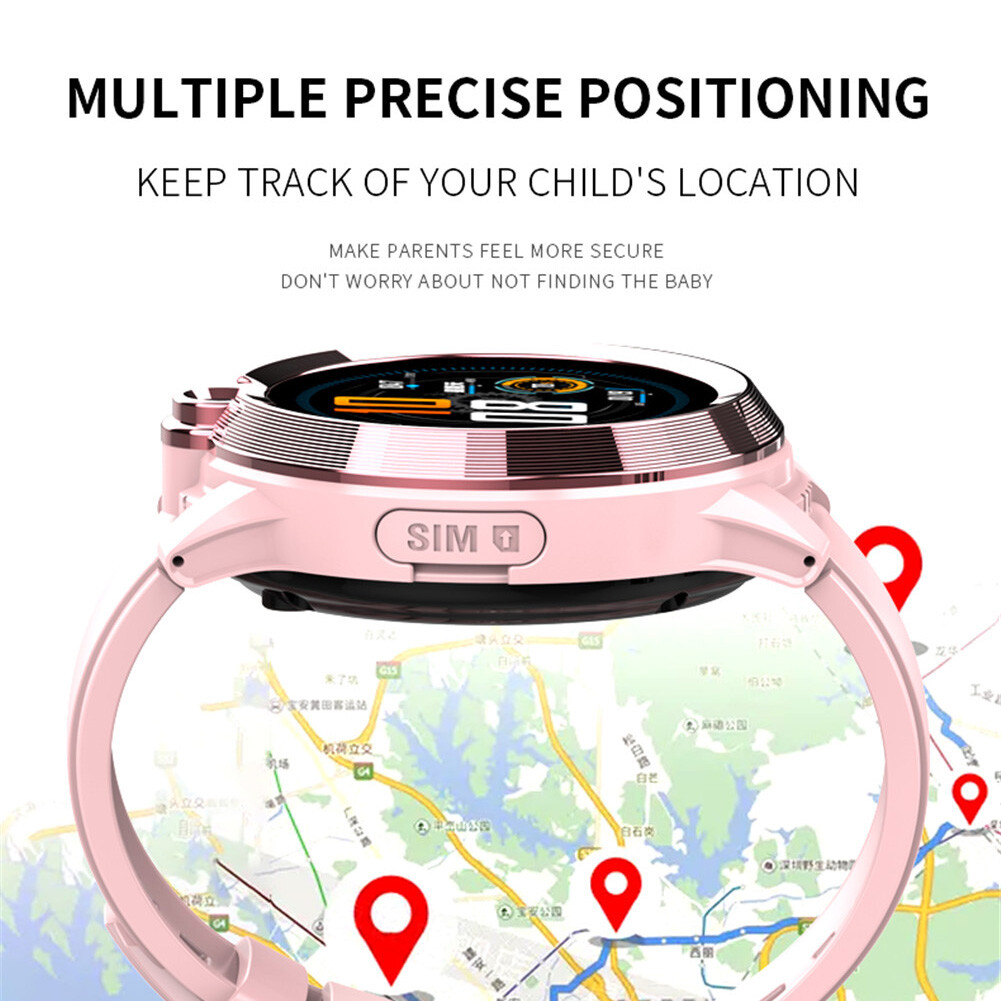4G Kids Smart Watch Children Teens Phone Watches Camera Video Call for Gifts