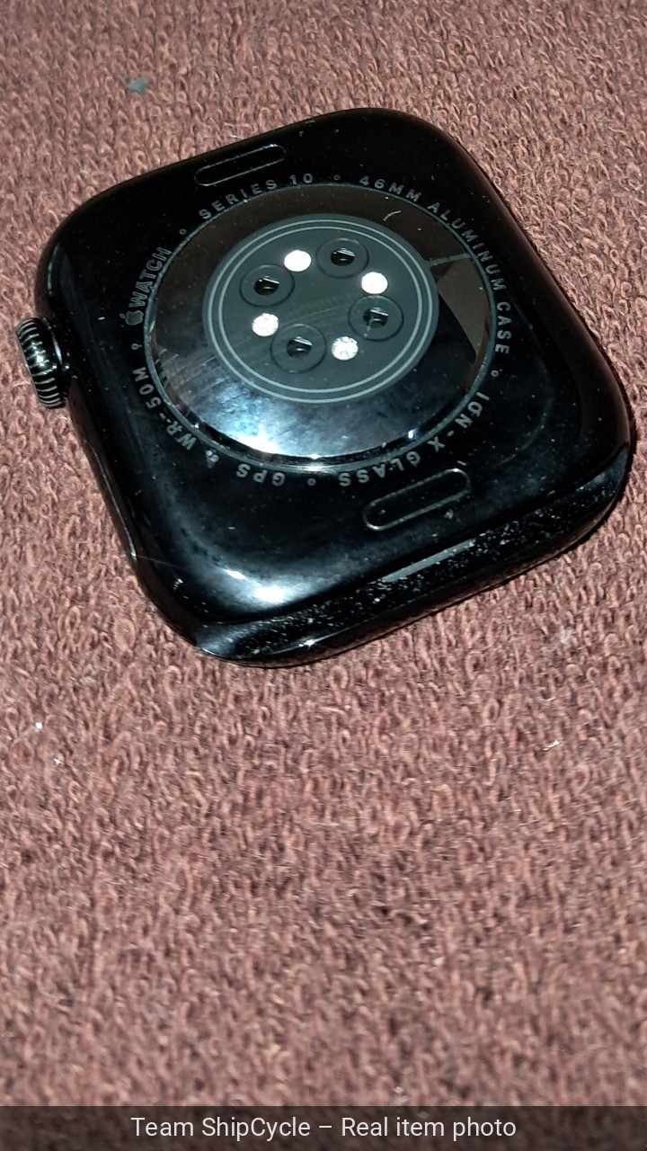 FOR PARTS – Apple Watch Gen 10 Series 10 46mm Jet Black Aluminum Black