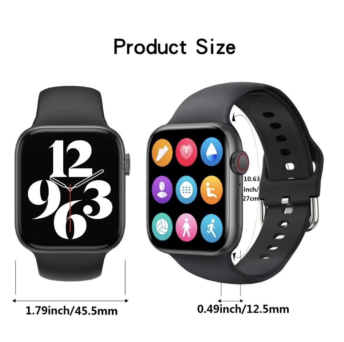 IP67 Waterproof Smart Watch for IOS and Android Devices