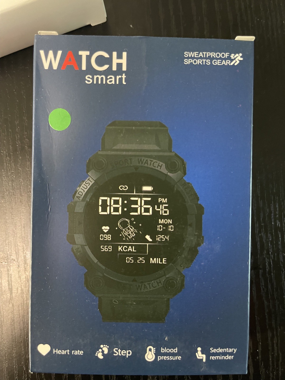 Bluetooth Smart Watch Heart Rate Blood Pressure Monitor Tracker for Android&iOS