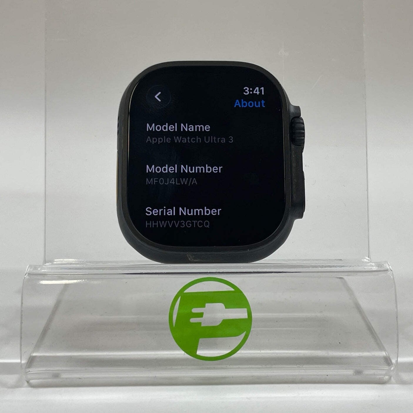 Unlocked Apple Watch Ultra 3 49MM Black Titanium MF0J4LW/A Face Only Face Only