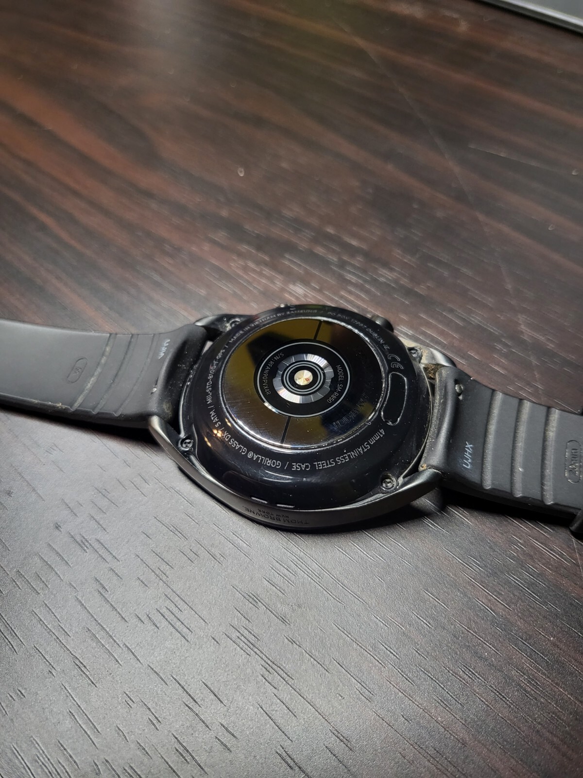 Samsung Galaxy Watch3 SM-R850 41mm Stainless Steel Case with Polymer Strap