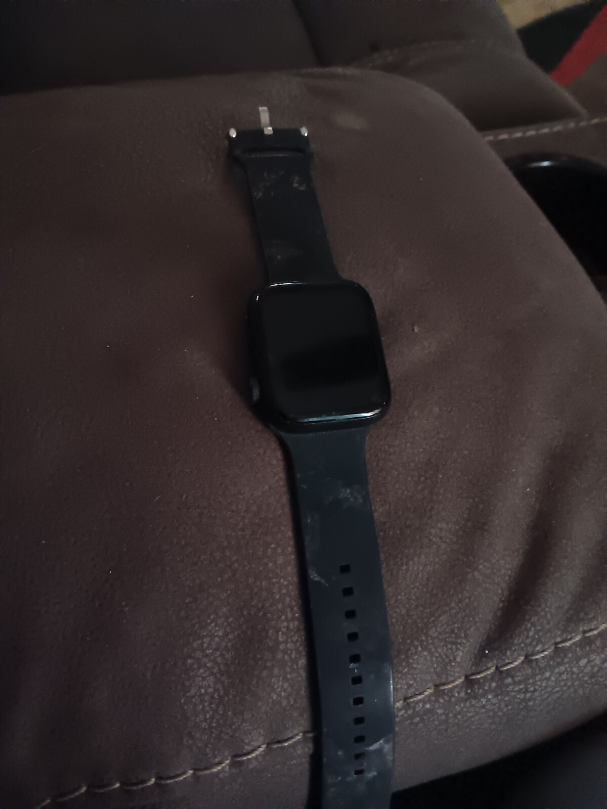 Apple Watch Series 8 45mm Midnight Aluminum Case with Sport Band, M/L (GPS +…