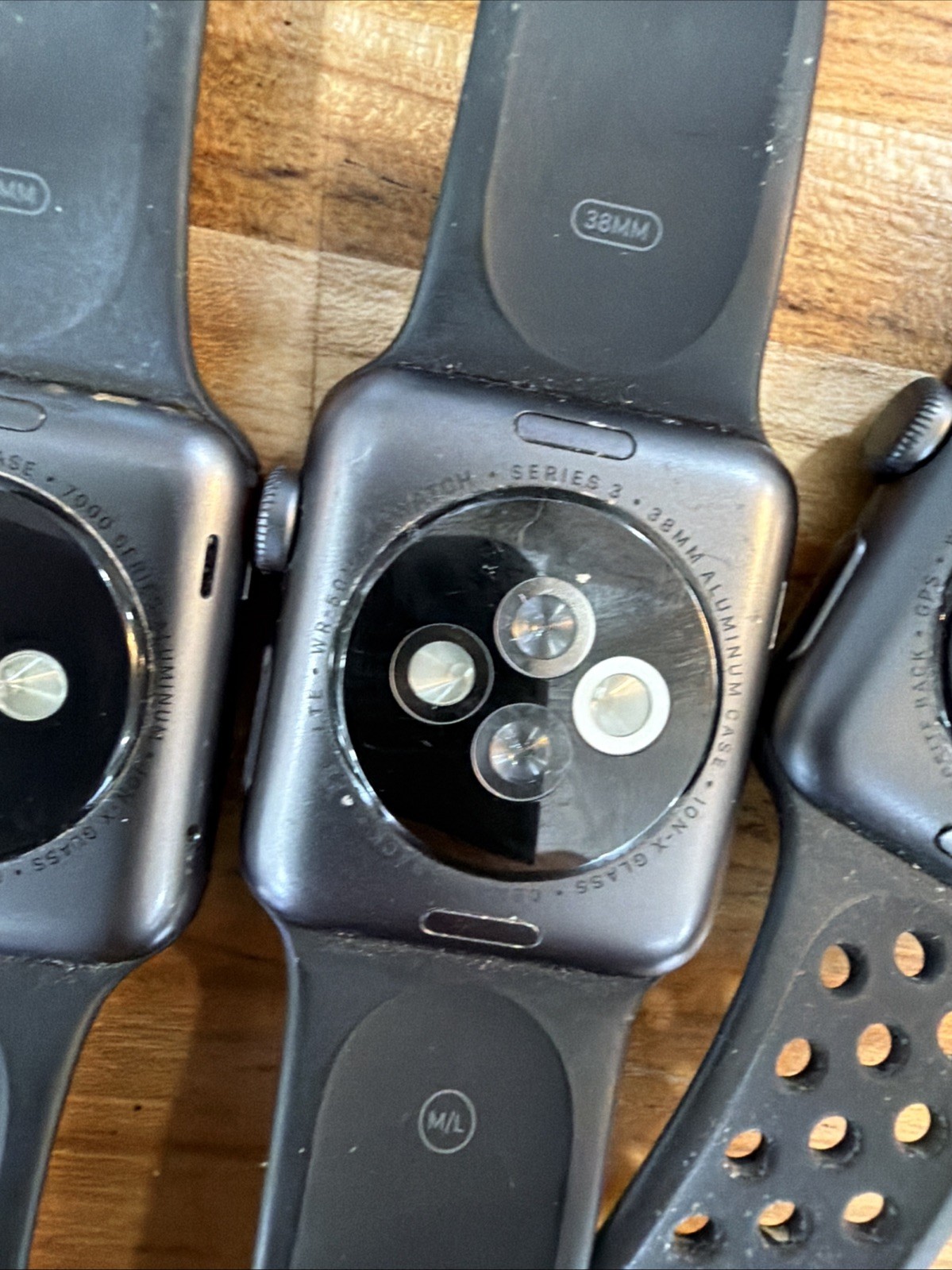 5x Apple Watch Mixed Lot – Locked/Untested – For Parts or Repair Only