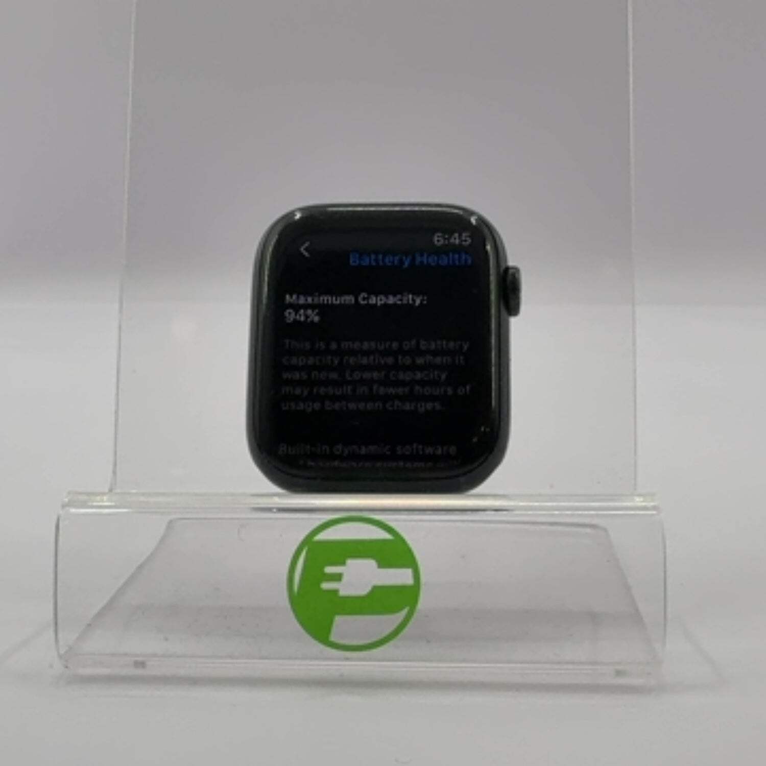 GPS Only Apple Watch Series 8 45MM Midnight Aluminum MNUL3LL/A Face Only