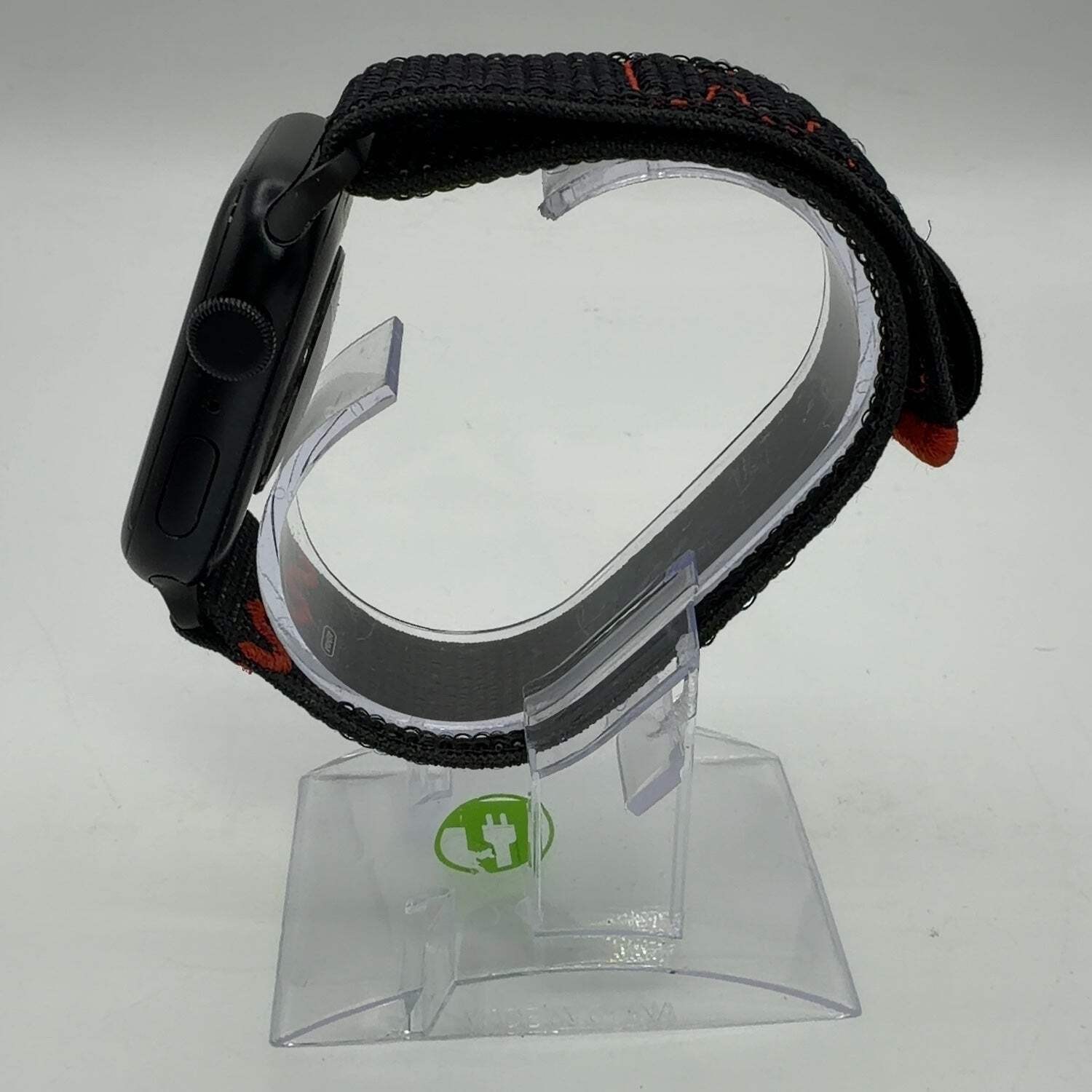 GPS Only Apple Watch SE 3 44MM Midnight Aluminum Black Nike Sport Band MEP34LW/A