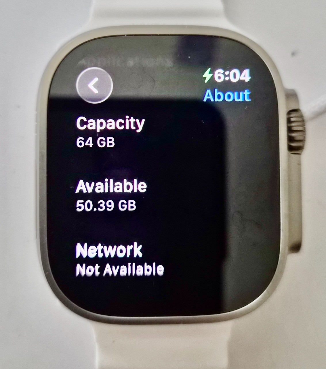 Apple Watch Ultra 2 (GPS + LTE) 49MM Titanium Case White Ocean Band – #4