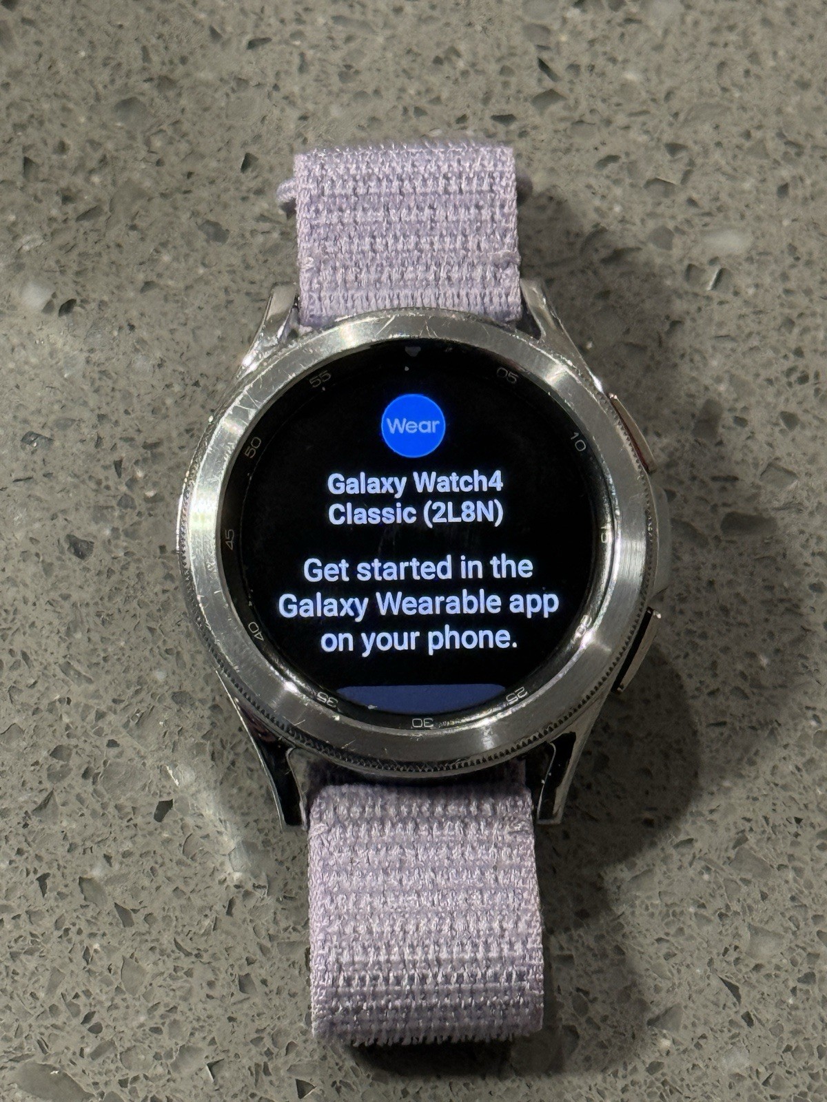 Samsung Galaxy Watch 4 Classic 42mm Wi-Fi SM-R880 Good Cond. White no Chgr
