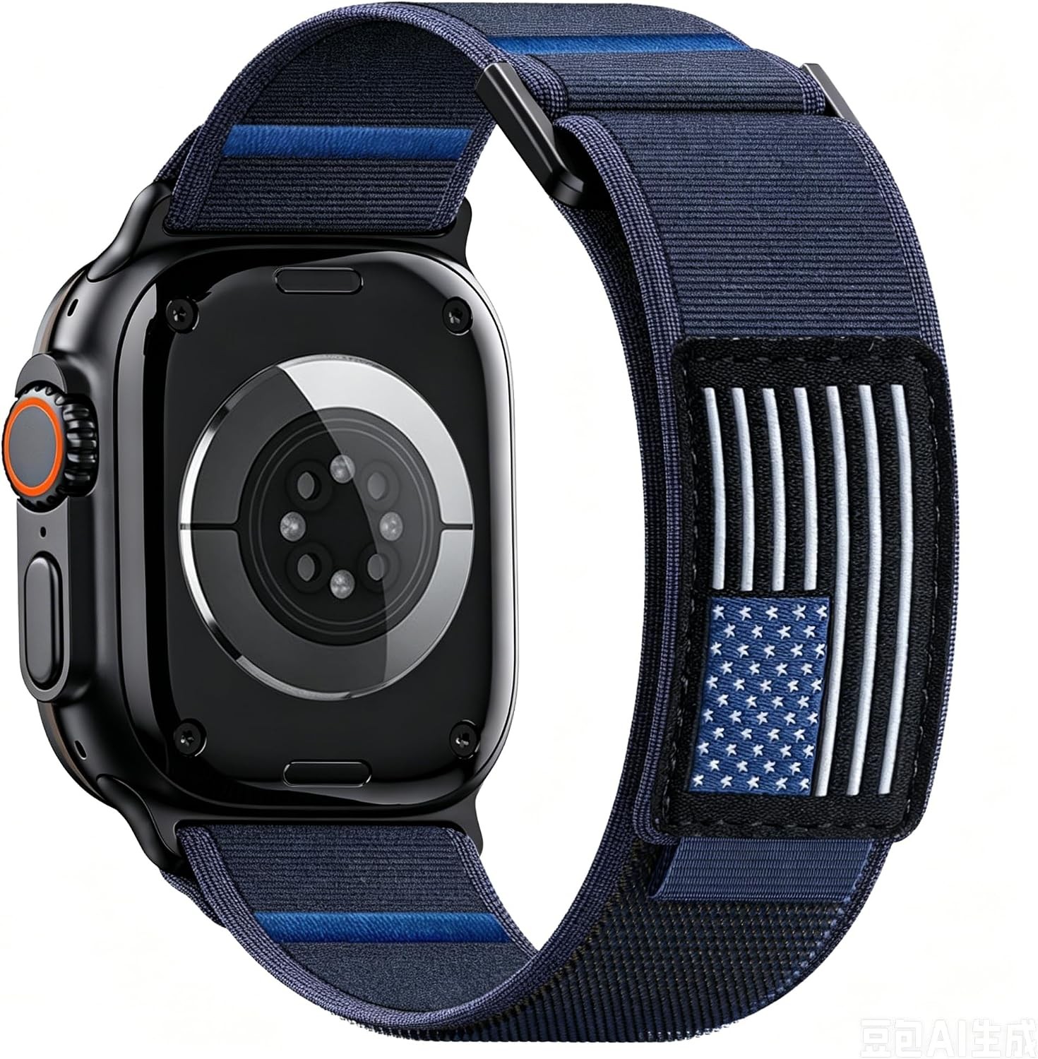 Nylon Strap Compatible with Apple Watch Ultra 49mm, Series 11 46mm