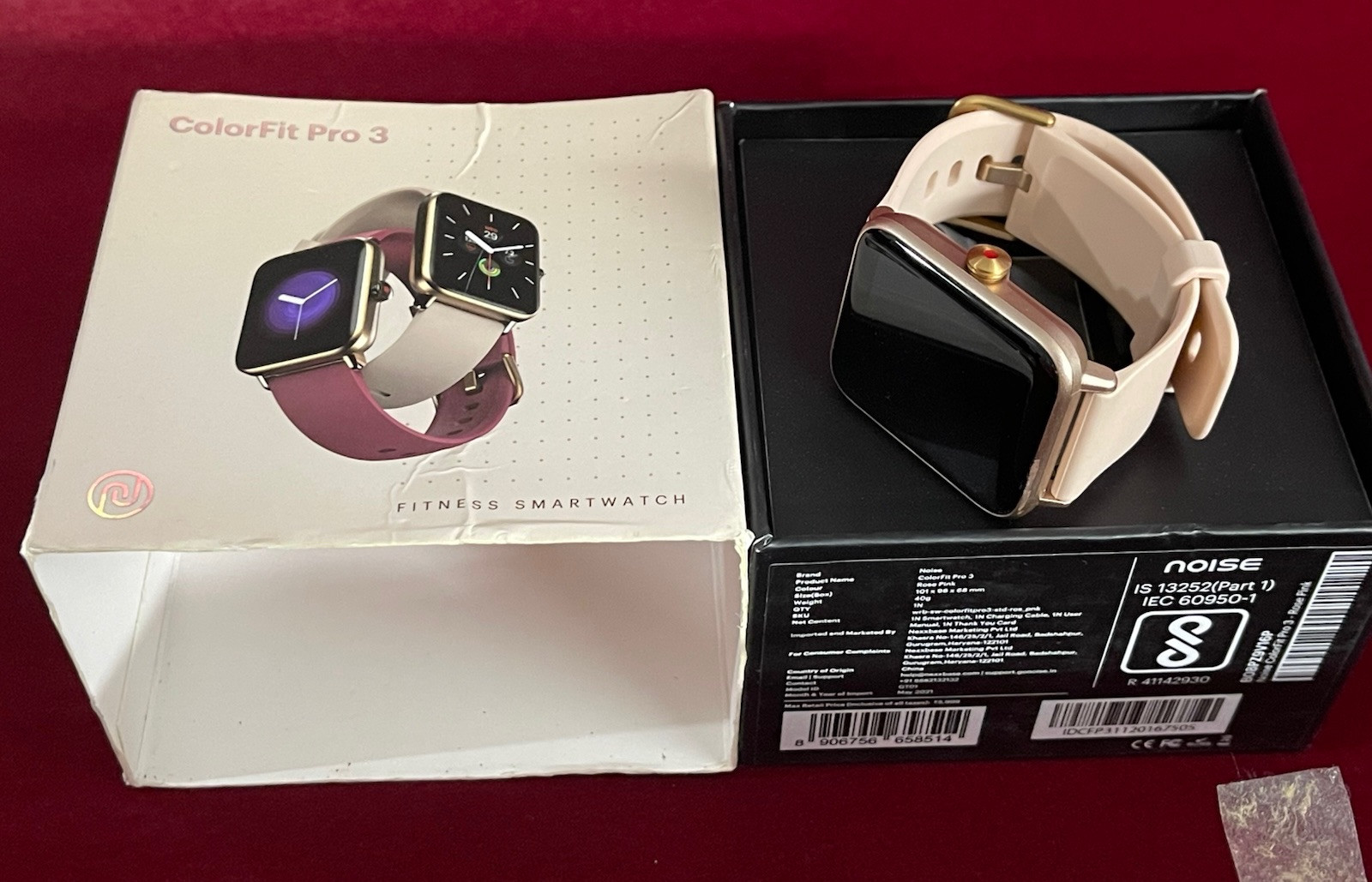 Noise ColorFit Pro 3 Spo2 Smart Watch for Android & iOS Phones