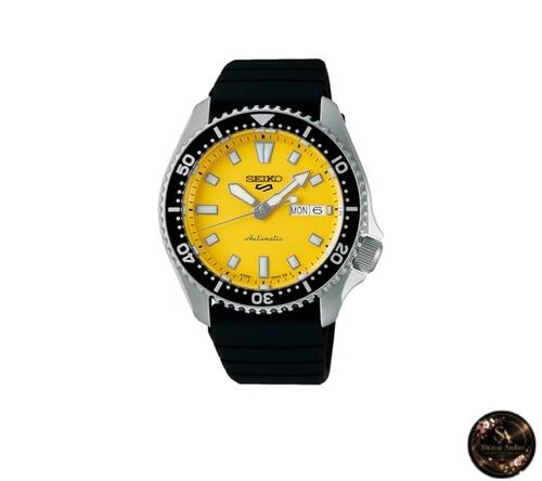 Seiko SRPL87K1 5 Sport SKX Redux Automatic Silicone Strap Watch for Men 42.5mm