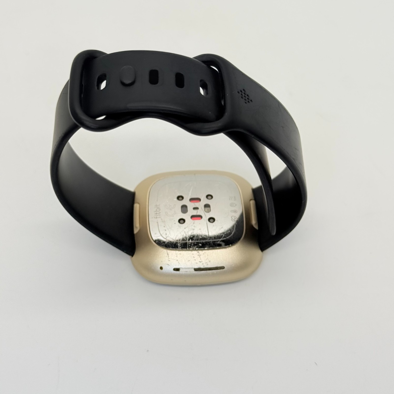 Fitbit Sense Advanced GPS Activity Tracker Smart Watch FB512 GOLD UNIT ONLY!