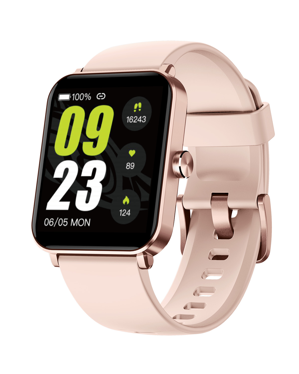 Bluetooth Smart Watch Heart Rate Blood Oxygen Monitor Tracker for IOS Android