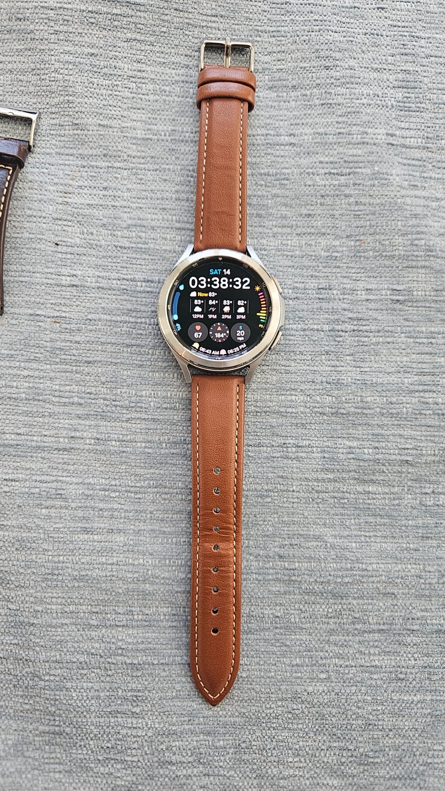Samsung Galaxy Watch4 Classic 46mm Bluetooth Silver Smartwatch Free Shipping