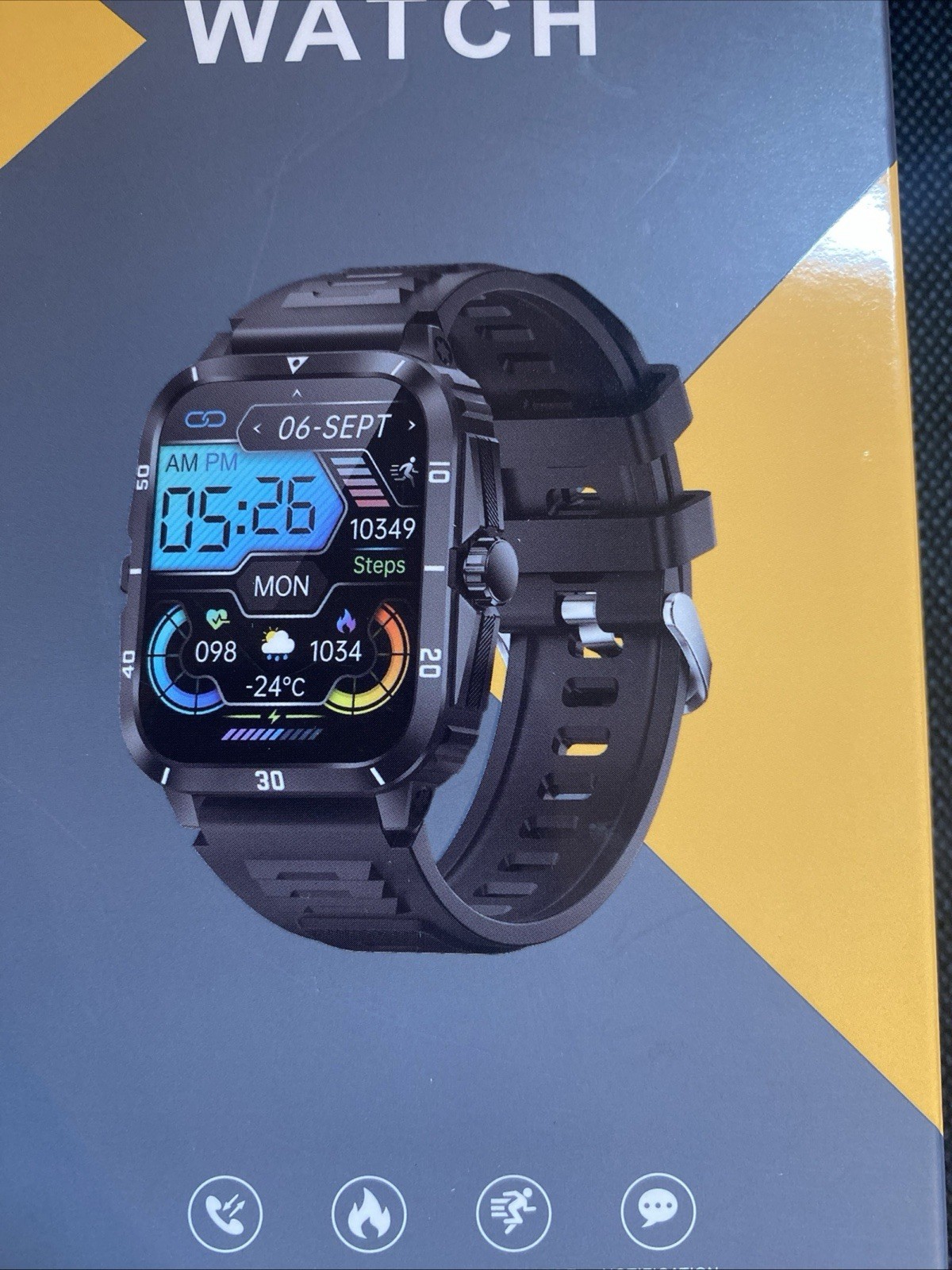 Reloj Inteligente de Mujer Hombre para Iphone Apple Samsung Android y Bluetooth.