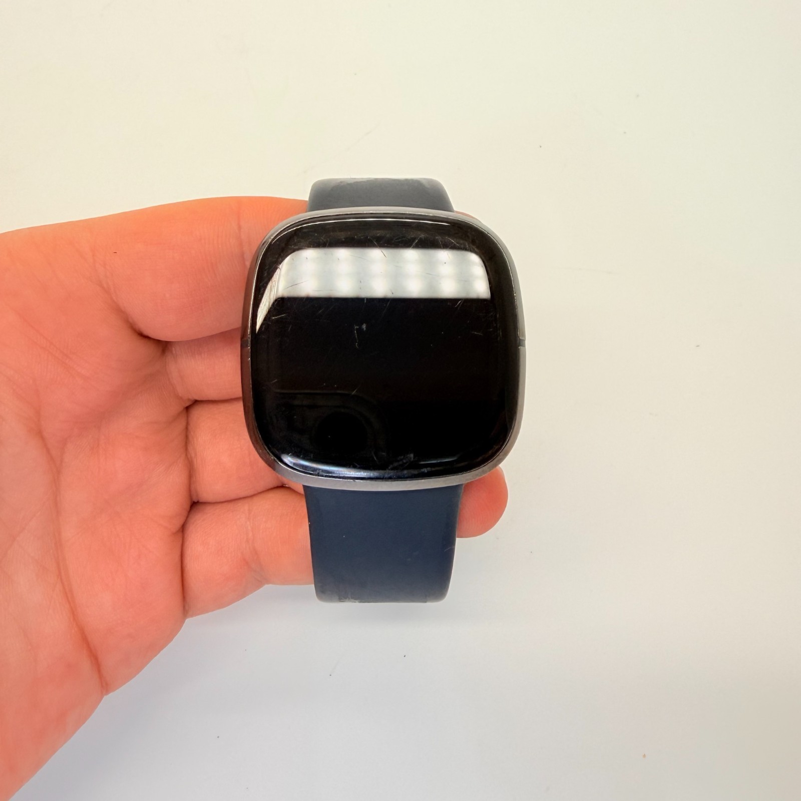 Fitbit Sense Advanced GPS Activity Tracker Smart Watch FB512 GRAY UNIT ONLY!