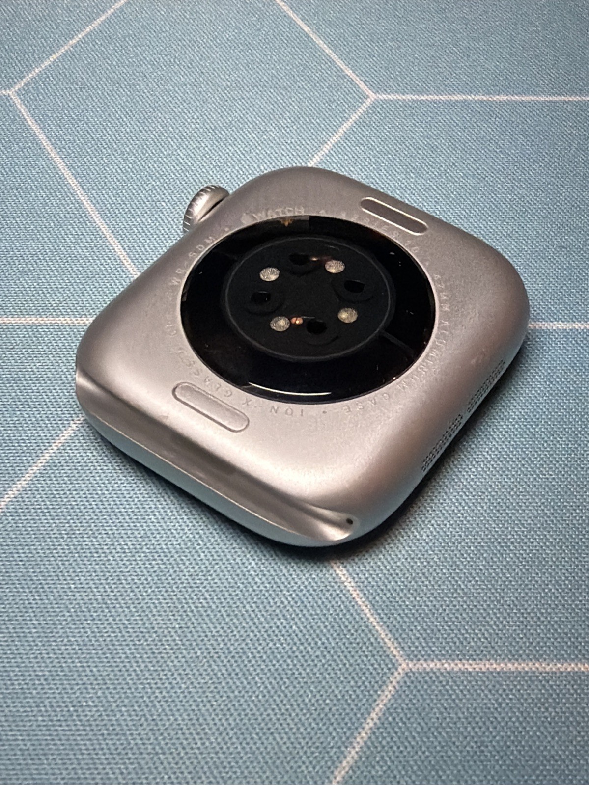 GPS Only Apple Watch Series 10 42MM Silver Aluminum MWWW3LW/A Face Only
